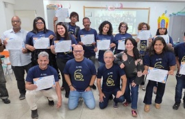 Alunos do Núcleo de Inovação da rede municipal apresentam projetos para a educação