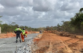 Obras na Linha Verde se aproximam de 70% de execução