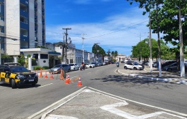 Avenida da Paz será interditada nos dois sentidos para serviço da BRK Ambiental