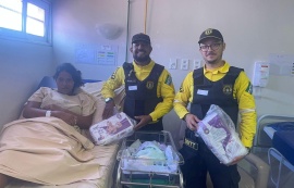 Agentes do DMTT realizam escolta de gestante em trabalho de parto