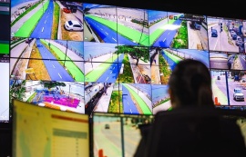 Câmeras de videomonitoramento reforçam segurança na nova orla de Maceió