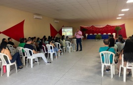 Cerest Maceió promove capacitação sobre saúde do trabalhador em Coqueiro Seco