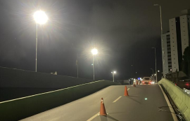 Ilumina restabelece iluminação no Viaduto João Lyra e Corredor Vera Arruda após furto de cabos