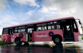 Ônibus da Mulher registra 90 mil embarques em três meses
