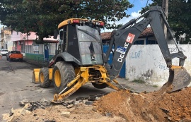 Prefeitura inicia serviços de implantação de nova galeria de águas pluviais no Jacintinho
