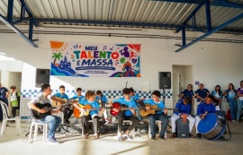 'Meu Talento é Massa' reúne apresentações artísticas de estudantes do ensino integral