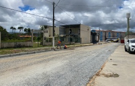 Infraestrutura avança na Santa Amélia com preparação de via para receber pavimentação