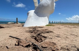Ilumina Maceió registra furto de cabos de cobre na área da Mão de Deus, na nova orla do Porto