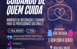 Saúde de Maceió abre inscrições para a 4ª edição do “Cuidando de Quem Cuida”
