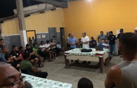 Semesp faz visita técnica e reforça organização e cuidados com Areninhas e Academias do Povo