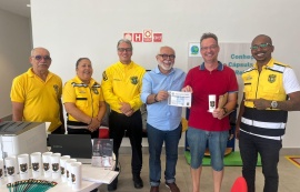 DMTT emite credenciais e promove atividades lúdicas no bairro Cruz das Almas