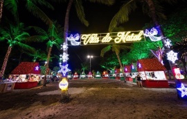 Vila de Natal reúne arte, cultura e gastronomia à beira-mar de Maceió