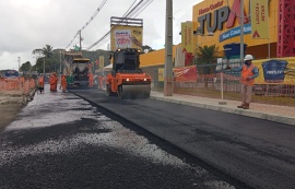 Ampliação da Durval de Góes Monteiro tem mais um trecho sendo concluído