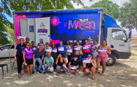 Tech Massa leva cursos gratuitos ao Clima Bom e a Cruz das Almas até sexta-feira(6)