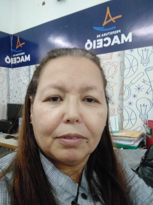 Cheila Vasconcelos, técnica do ensino fundamental. Foto: Cortesia.