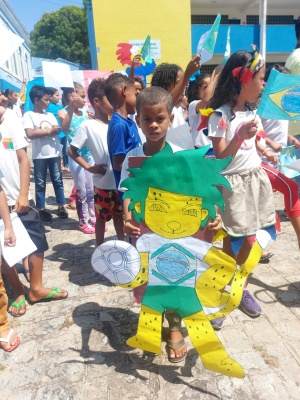 Serviço de Convivência recebe crianças de 6 a 17 anos de idade. Foto: Luiz Felipe Pimentel (estagiário)/Ascom Semas