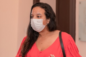 Lara dos Santos, médica veterinária e uma das profissionais selecionadas para o Saúde da Gente. Foto: Victor Vercant/SMS
