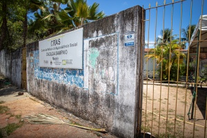 Cras Cacilda Sampaio também está sendo reformado. Foto: Célio Júnior / Secom Maceió