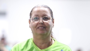 Técnica da Semed, Cheila Vasconcelos. Foto: Pedro Farias/Ascom Semed