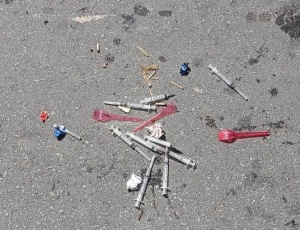 Cerca de 15 garis já se feriram com esse tipo de material desde janeiro. Foto: Ascom Sudes