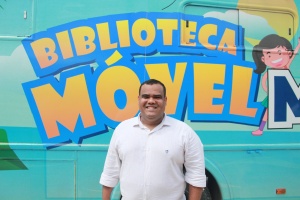Conselheiro tutelar, Ewerton Pita. Foto: Jamerson Soares (estagiário)/Ascom Semed