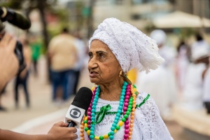 Mãe Miriam destacou importância do evento. Foto: Felipe Sóstenes/Secom Maceió
