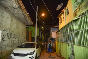 Comunidade é uma das maiores e mais antigas grotas de Maceió. Foto: Marcos Silva / Ascom Sima