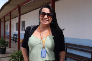 Assessora de gabinete, Tayse Roque. Foto: Jamerson Soares (estagiário)/Ascom Semed