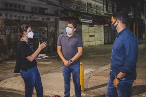 Projeto de revitalização já está em execução no Centro de Maceió. Foto: Matheus Alves
