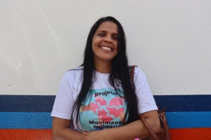 Sirleide Laurindo tem uma sobrinha estudando na rede. Foto: Ascom Semed