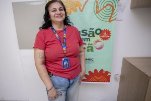Assessora de saúde Elisângela Lemos. Foto: Allan Cesar/Secom Maceió