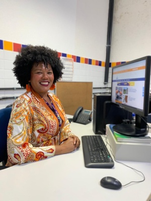 Jornalista, Vanessa Napoleão, é servidora pública há 17 anos. Foto: Ascom Semdes