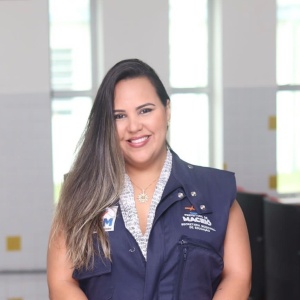 Professora e secretária-adjunta municipal de Educação, Emília Caldas. Foto: Cortesia
