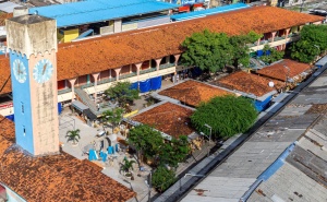Obras de revitalização do Mercado do Artesanato estão 60% concluídas (Foto: Itawi Albuquerque/Secom Maceió)