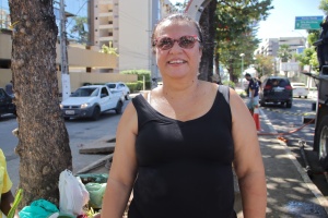 Maria Bethânia está destaca que está agradecida pela obra na região. Foto: Júnior Bertoldo / Secom Maceió