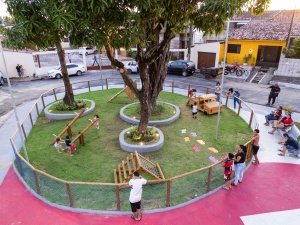 Praça São João Batista, na Chã da Jaqueira. Foto: Itawi Albuquerque
