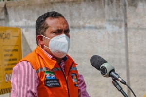 Abelardo Nobre, coordenador geral da Defesa Civil de Maceió. Foto: Bárbara Wanderley/ Secom Maceió.