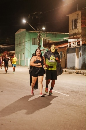 Nielson Ribeiro ao lado da esposa Bruna Ribeiro. (Foto: Mariel Matias - Secom Prefeitura de Maceió)