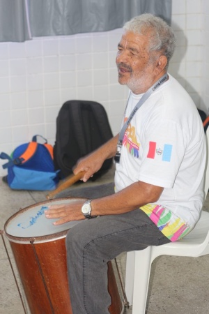 Mestre Geraldo foi um dos grandes nomes dos folguedos de Maceió e atuou no projeto Folguedos na Rede. Foto: Cortesia/Keyler Simões