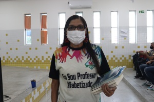 Professora, Hilda Lacerda. Foto: Ascom Semed
