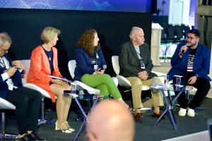 Presidente do Iplan, Antonio Carvalho durante a abertura do Connected Samrt Cities GovTech. Foto: Ascom Iplan