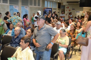 Moradores do interior alagoano são atendidos pelo Olhar da Gente, em Maceió. Foto: Beto Macário/SEcom Maceió