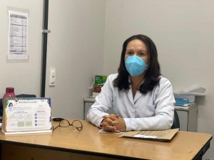 Infectologista pediátrica Auriene Oliveira. Foto: Ascom SMS
