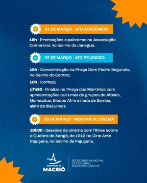 Programação completa