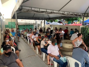 Estrutura antiga não oferecia conforto nem comodidade à população. Foto: Arquivo Ascom SMS