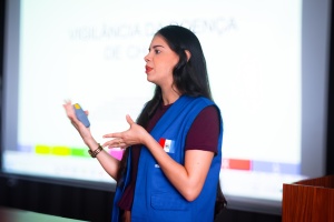 Capacitação leva especialista para abordar tratamento da Doença de Chagas. Foto: Ascom Saúde Maceió