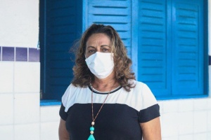 Diretora escolar, Josefa Amâncio. Foto: Ascom Semed