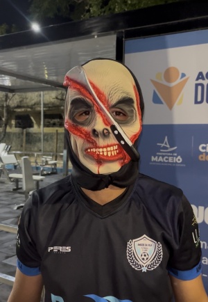 Egrid Rodrigues é morador da comunidade ABC