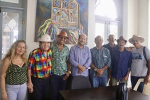 Audiência realizada com o secretário Dr. Cleber no mês de julho - Foto: Arquivo