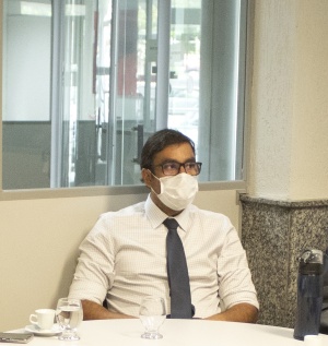 Procurador do MP de Contas, Gustavo Santos, destacou importância da transparência nas informações Foto: Evinho Silva